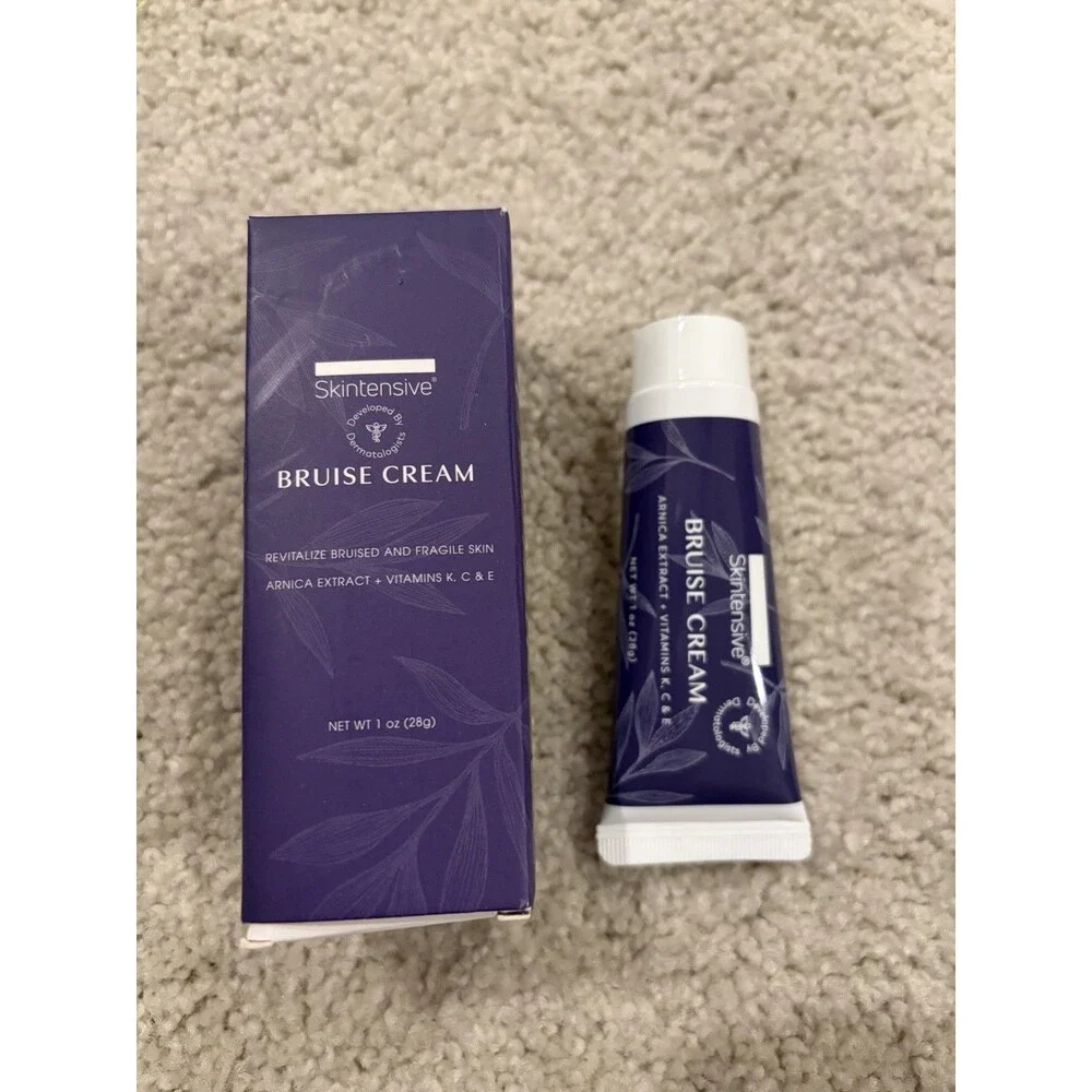 New Sealed Skintensive Bruise Cream Arnica Extract Vitamins K, C, E 28g/1 oz